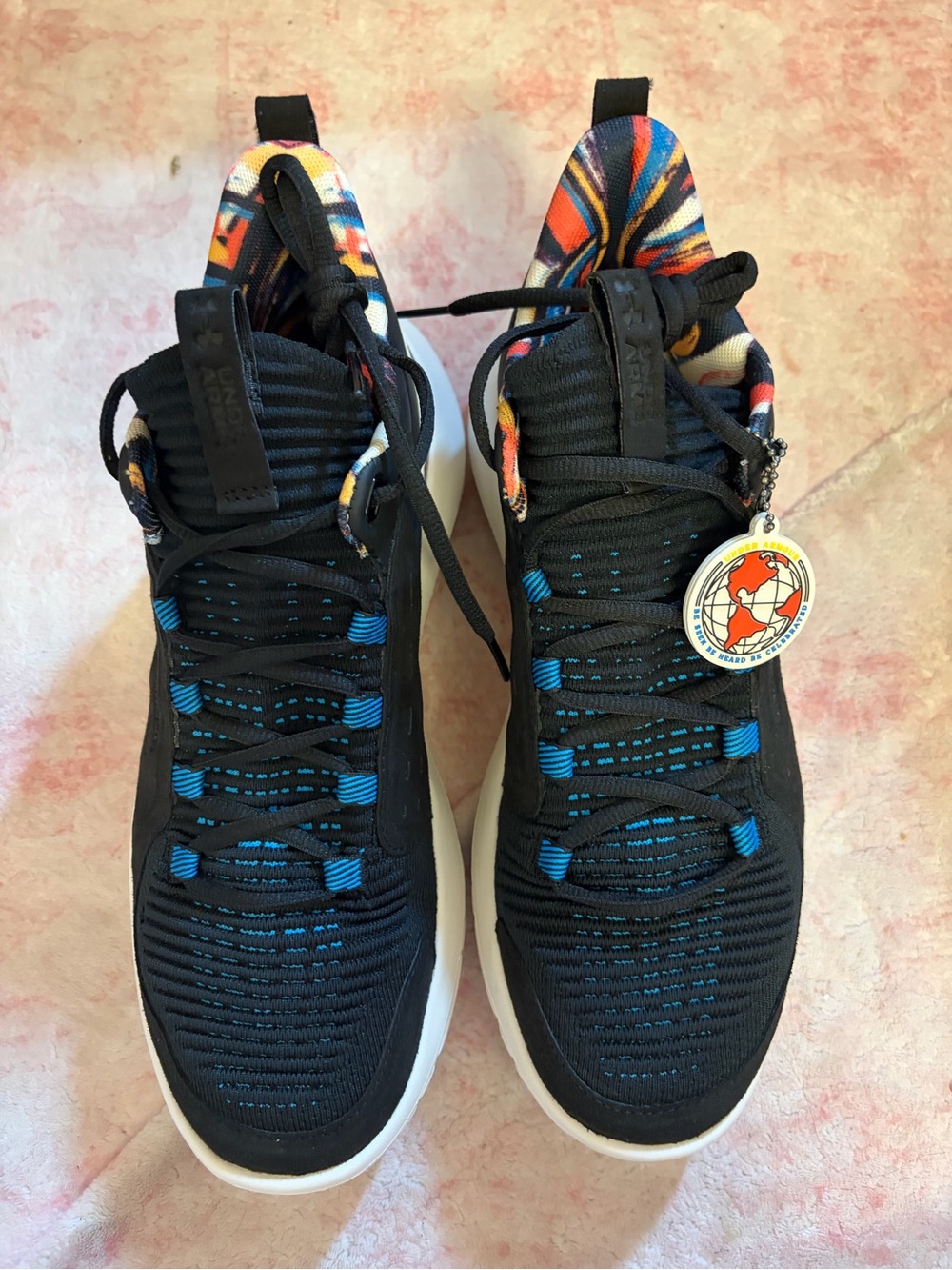 Under Armour Black Basketball Shoes - Black History Month Edition